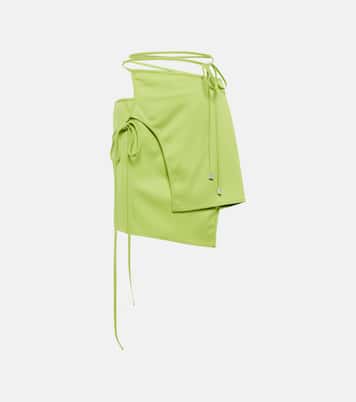 Greta asymmetric miniskirt | The Attico