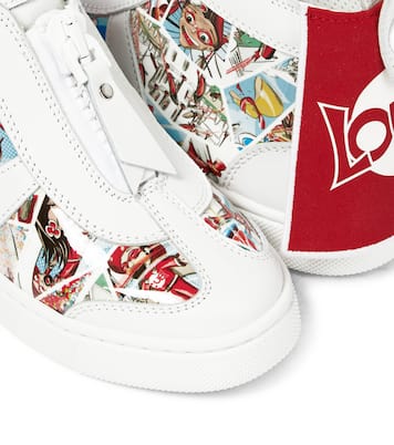 Sneakers Super Loubi aus Leder | Christian Louboutin Kids