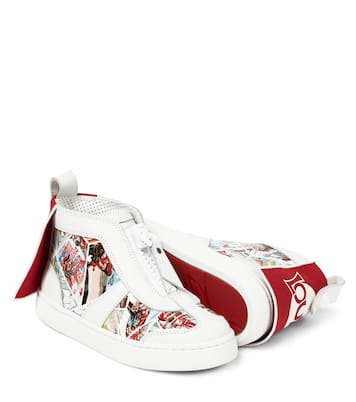 Sneakers Super Loubi aus Leder | Christian Louboutin Kids