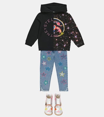 Hoodie aus Baumwoll-Jersey | Stella McCartney Kids