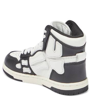 Skeleton leather high-top sneakers | Amiri Kids