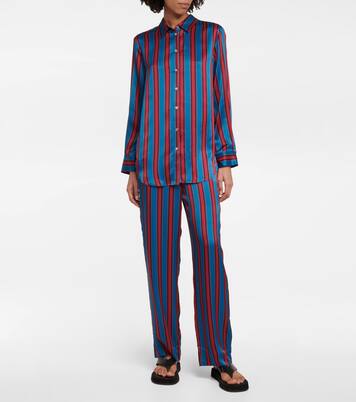 Hemd London aus Seide | Asceno