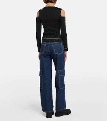 Top aus Jersey | Ganni