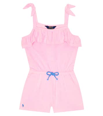 Cotton-blend terry playsuit | Polo Ralph Lauren Kids