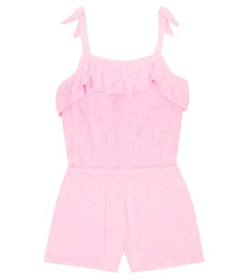 Cotton-blend terry playsuit | Polo Ralph Lauren Kids