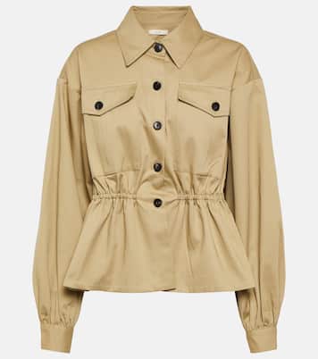 Cropped cotton jacket | CO