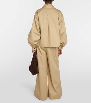 Cropped cotton jacket | CO