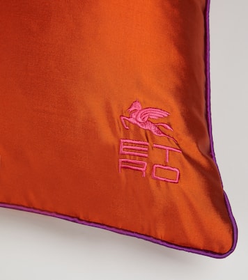 Cuscino Pegaso in seta con ricamo | Etro