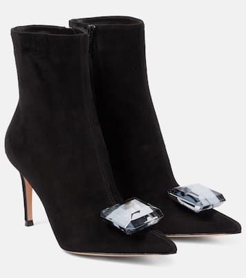 Jaipur suede ankle boots | Gianvito Rossi