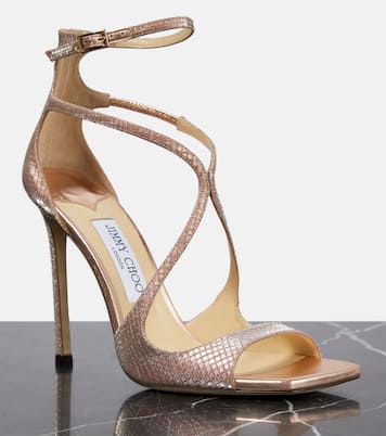 Sandali Azia 110 effetto-serpente | Jimmy Choo
