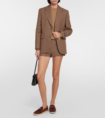 Mocassini Saint Tropez in suede | Prada