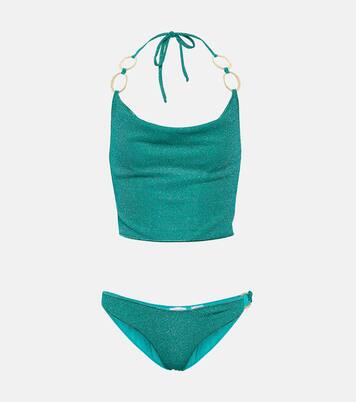 Lumière O-Gem metallic bikini | Oséree