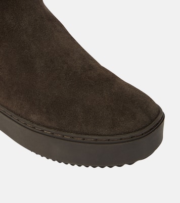 Stivaletti Juliet in suede con shearling | See By Chloé