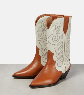 Botas Duerto de piel bordadas | Isabel Marant