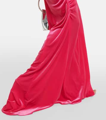 Robe aus Samt | Monique Lhuillier