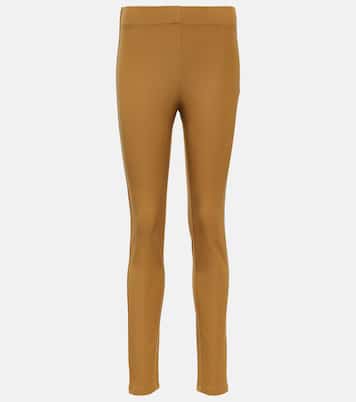 Mid-rise gabardine leggings | Joseph