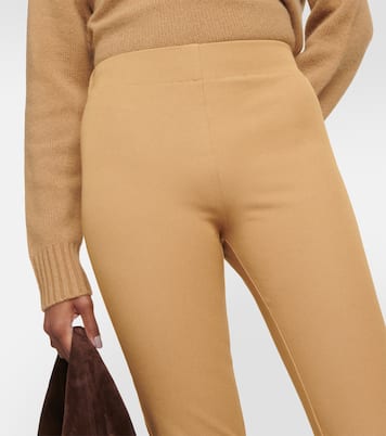 Mid-rise gabardine leggings | Joseph