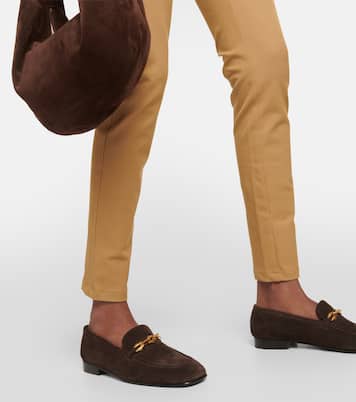 Mid-rise gabardine leggings | Joseph