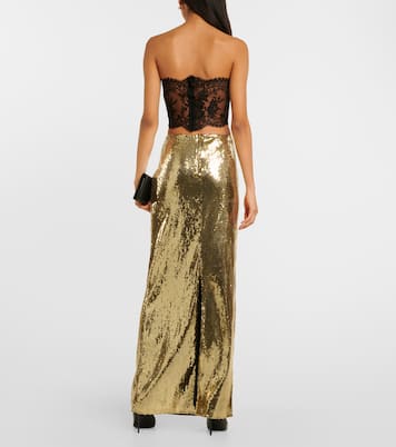 Jupe longue à sequins | Dolce&Gabbana