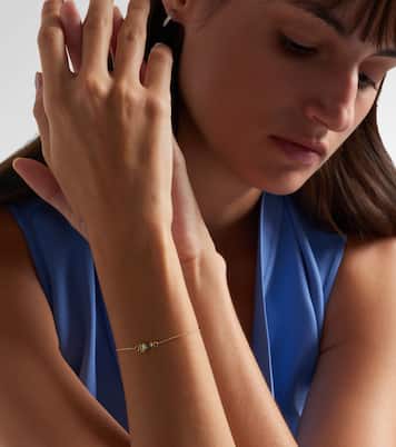 Tu Y Yo 9kt gold bracelet with gemstones | Aliita