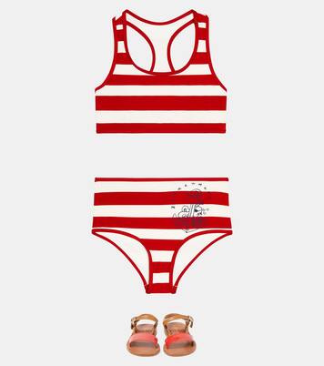 Alight striped bikini  | Zimmermann Kids