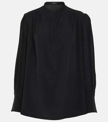Blouse Buci en crêpe de soie | Joseph