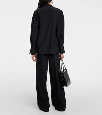 Blouse Buci en crêpe de soie | Joseph