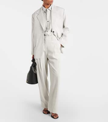 High-Rise-Hose Le Pantalon Titolo | Jacquemus