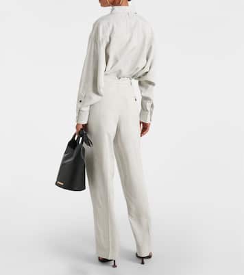 High-Rise-Hose Le Pantalon Titolo | Jacquemus