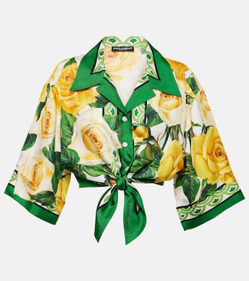 Floral silk shirt | Dolce&Gabbana