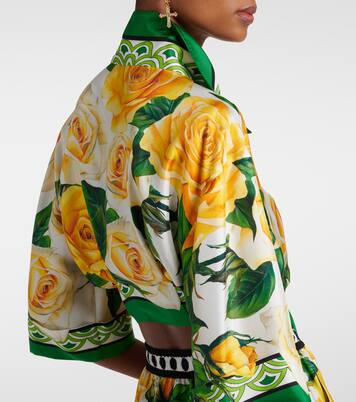 Floral silk shirt | Dolce&Gabbana