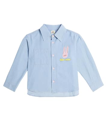 Camisa Rabbit de denim estampada | Jellymallow