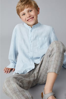 Camicia con maniche a sbuffo | Il Gufo