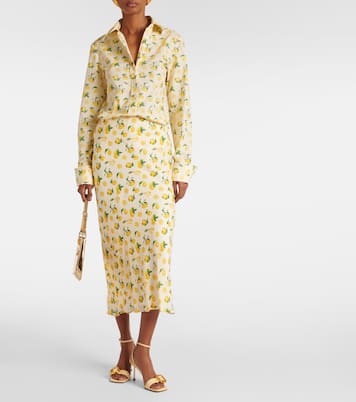 Camisa Riva de algodón estampado | Sportmax