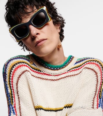 Occhiali da sole squadrati Curvy | Loewe