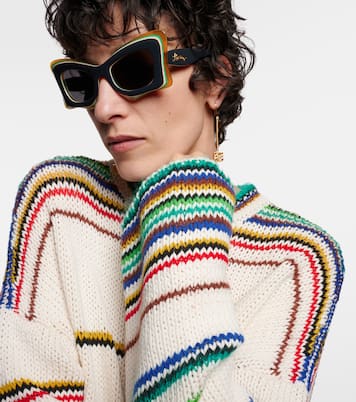Occhiali da sole squadrati Curvy | Loewe