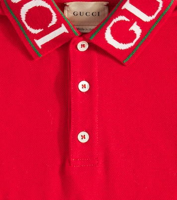 Polohemd aus Piqué | Gucci Kids