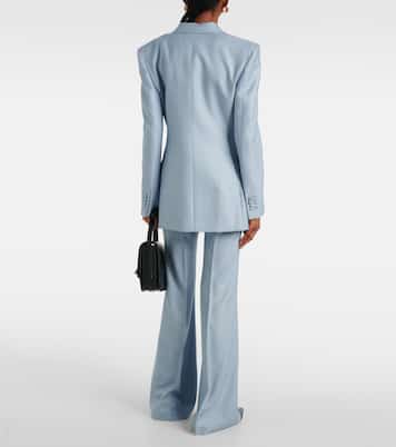 Blazer Gavin in seta e lana | Gabriela Hearst