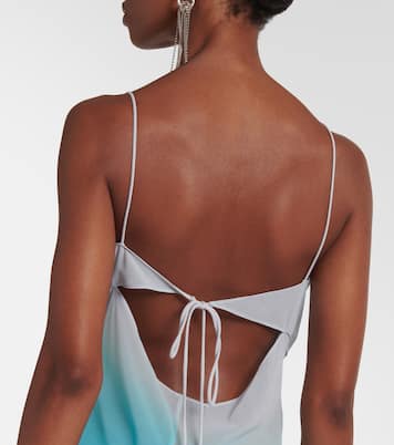 Abito midi Delara in chiffon | Acne Studios