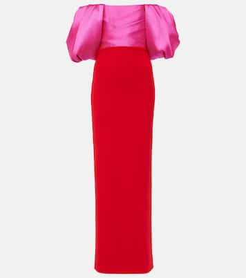 Robe Sian aus Crêpe | Solace London