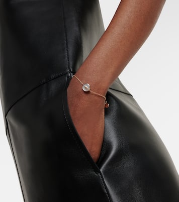 Bracelet Pom Pom en or rose 18 ct, diamants et nacre | Pomellato
