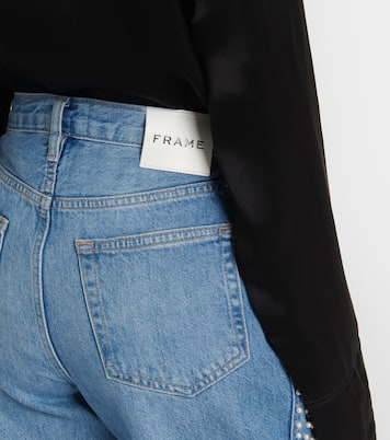 Jean raccourci Atelier Le Jane à ornements | Frame