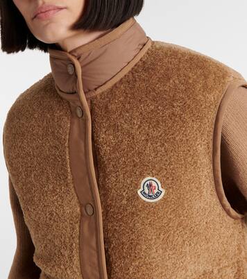 Piumino senza maniche Bost in teddy | Moncler