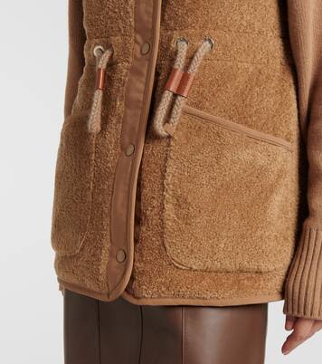 Piumino senza maniche Bost in teddy | Moncler