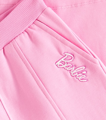 x Barbie® cotton-blend sweatpants | Monnalisa