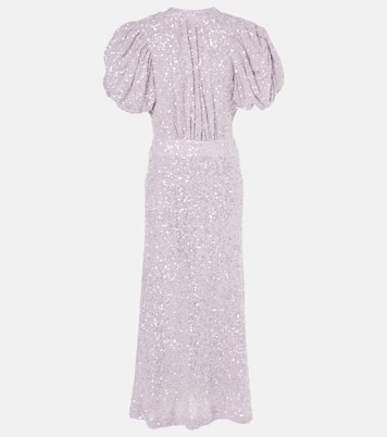 Sequined open-back maxi dress | Rotate