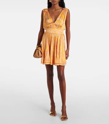 Bessie printed minidress | Poupette St Barth