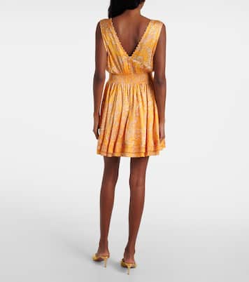 Bessie printed minidress | Poupette St Barth