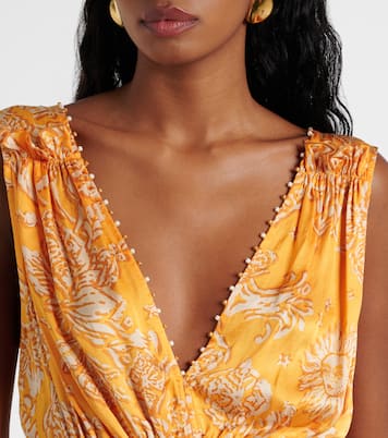 Bessie printed minidress | Poupette St Barth