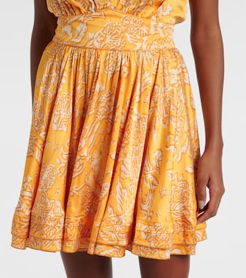 Bessie printed minidress | Poupette St Barth